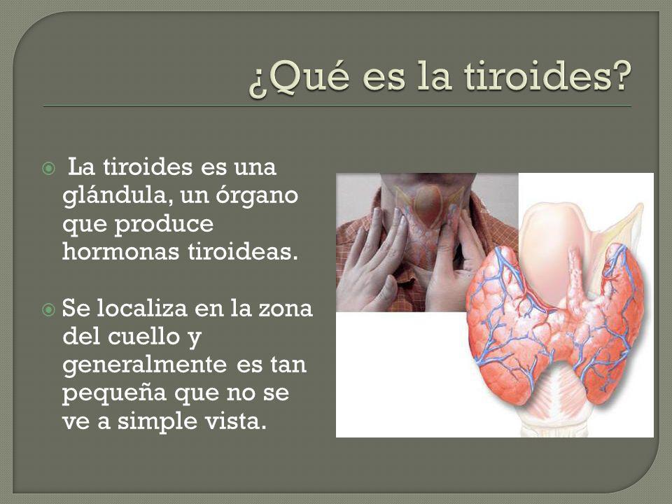 K es la tiroides